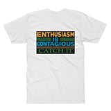 Unisex Fine Jersey Tall T-Shirt -Enthusialsm Double Sided