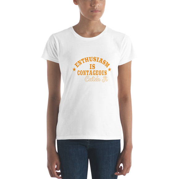 Women's short sleeve t-shirt-Enthusiasm#2