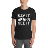 Short-Sleeve Unisex T-Shirt-Enthusiasm-Double Sided