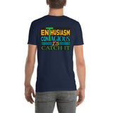 Short-Sleeve Unisex T-Shirt-Enthusiasm-Double Sided