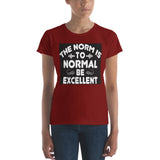 Women's short sleeve t-shirt-The Norm