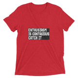 Short sleeve t-shirt-Enthusiasm