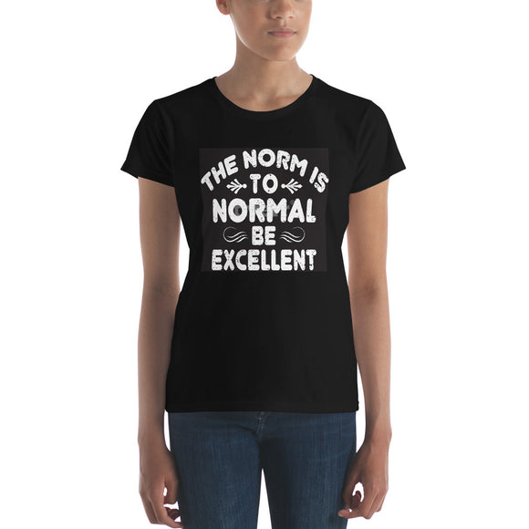 Women's short sleeve t-shirt-The Norm