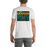 Short-Sleeve Unisex T-Shirt-Enthusiasm-Double Sided